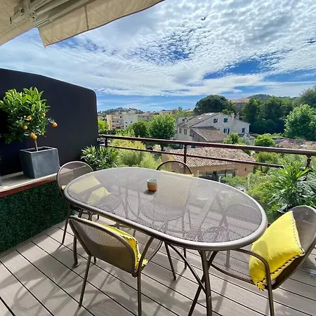 アパート Appt Standing Sttropez Terrasse Piscine Parking